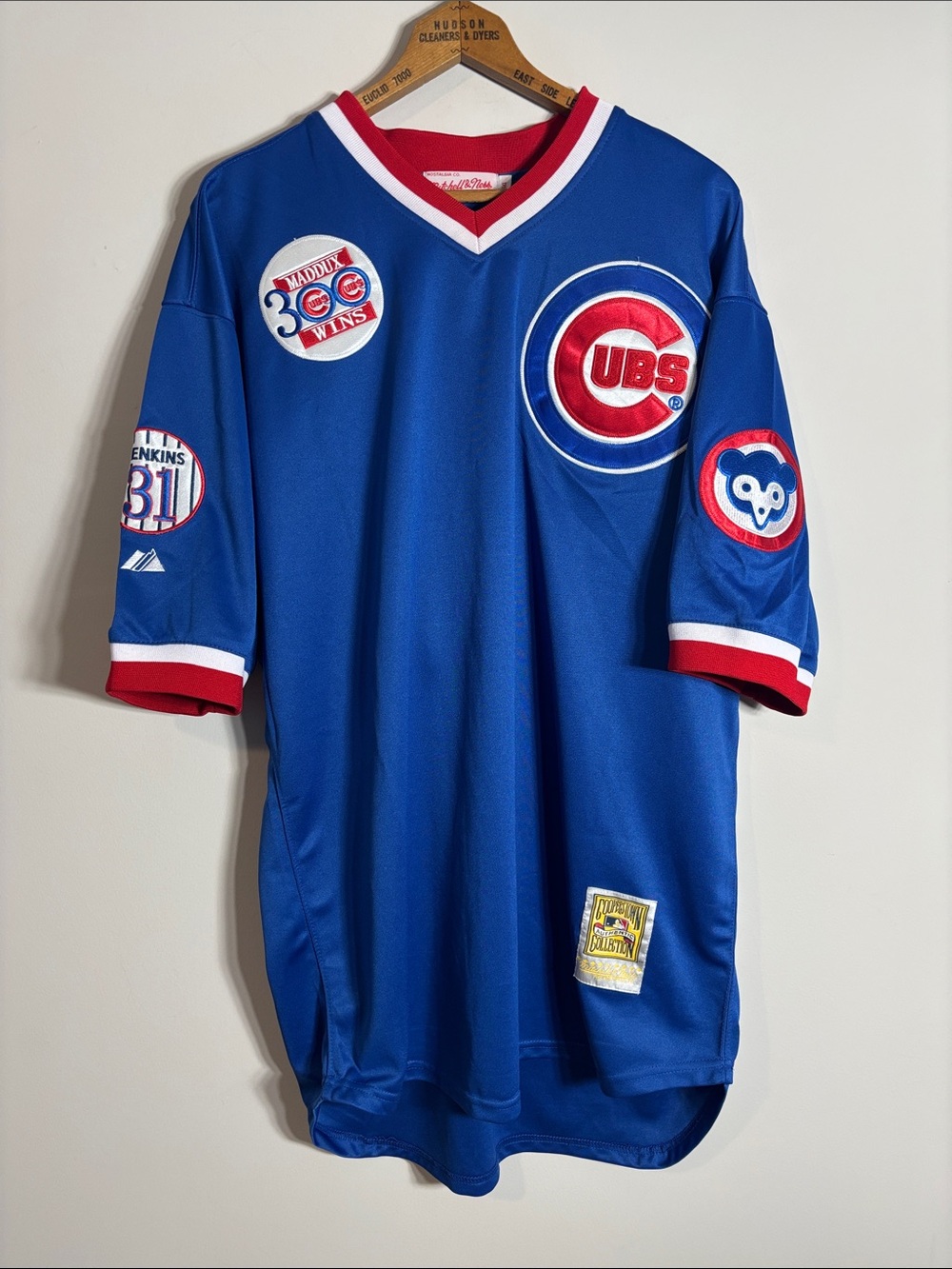 Mitchell & Ness Greg Maddux Chicago Cubs 300 Jersey 54 3XL